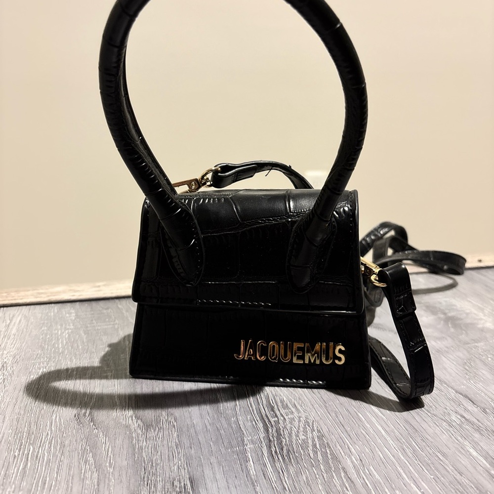 Jacquemus Le Chiquito Top Handle Black